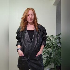 G-III Black Leather Jacket